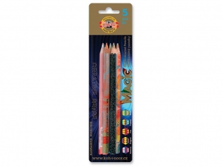 Kredka KOH-I-NOOR 3406 Magic gruba mix 5szt. blister
