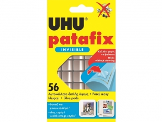 P�ATKI SAMOPRZYLEPNE PATAFIX INVISIBLE 56 SZT. UHU