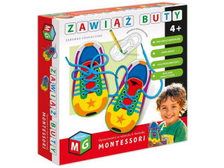 MONTESSORI -ZABAWKA EDUKACYJNA ZAWI�� BUTY