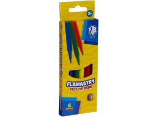 Flamastry ASTRA CX -  6 kolor�w