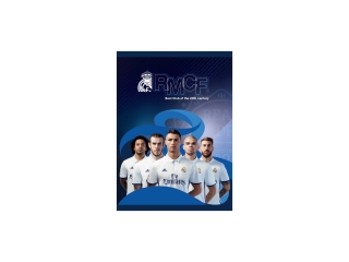 Zeszyt MO A5 60k linia Real Madrid 3  [opakowanie=10szt]