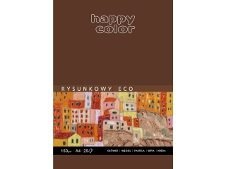 Blok rysunkowy A3 25k. HAPPY COLOR Eco Art 150g