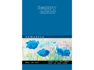 Blok akwarelowy A3 10k. HAPPY COLOR 250g