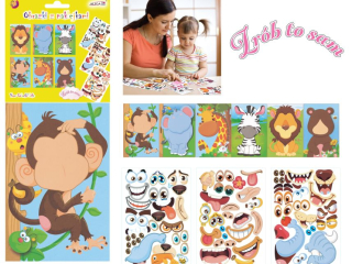 Album NK-0100 naklejki "Zr�b to sam", rozm. 14x25cm