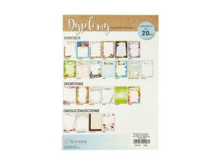 Dyplomy BENIAMIN okoliczno�ciowe A4 20szt. - Klasyczny