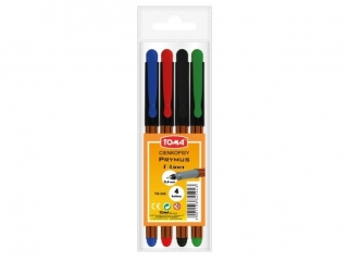 Cienkopisy TOMA Prymus 0,4mm  4 kolory
