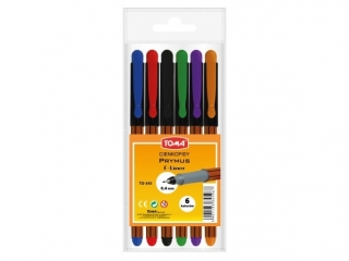 Cienkopisy TOMA Prymus 0,4mm  6 kolor�w