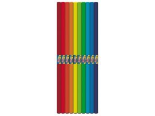 Bibu�a MIX 10 kolor�w 50x200 cm  SPECTRUM PAS-5461 [opakowanie=10szt]