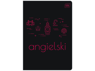 Zeszyt A5 60# M 70g UV Angielski