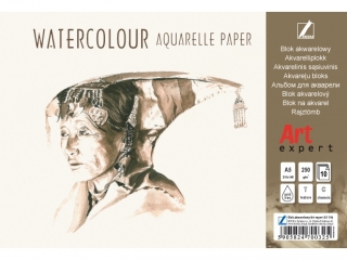 Blok akwarelowy Art Expert A5-10 250g [opakowanie=5szt]