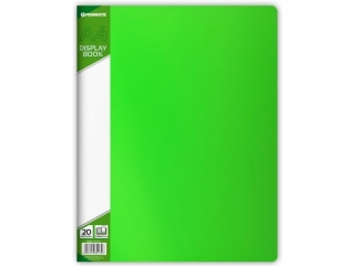 Album ofertowy PENMATE A4 PP-120, 20 koszulek, zielony