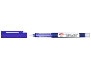 Cienkopisy kapilarne TOMA , ko�c�wka 0, 5mm, 8 kolor�w - niebieski [opakowanie=10szt]TO-347 niebieski
