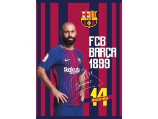 Zeszyt MO A5 16k kratka FCB Barca Fan 6  [opakowanie=20szt]