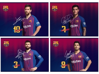 Blok rysunkowy A4 20 ark.FCB Barca Fan 7  [opakowanie=10szt]