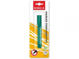 DONG-A MARKER PERMANENTNY OKR�G�A KO�C�WKA ZIELONY  NA BLISTRZE