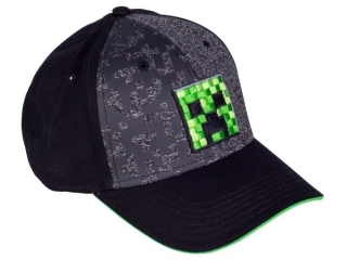 CZAPKA Z DASZKIEM MINECRAFT CREEPER  [opakowanie=100szt]