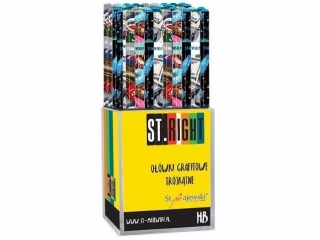 O��wki tr�jk�tne ST.RIGHT HB, 72 szt. Mix