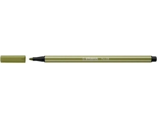 Flamaster STABILO Pen 68 ziele� b�otnista 68/37 [opakowanie=10szt]