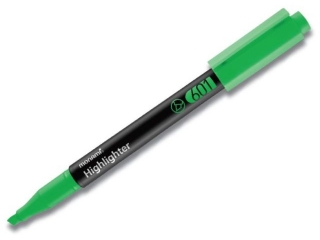 Cienki zakre�lacz MONAMI Highlighter 601 zielony