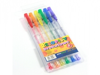 �elopis brokatowy PENWORD 6 kolor�w 203-6