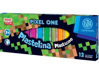 Plastelina ASTRA Pixel One 12 kolor�w