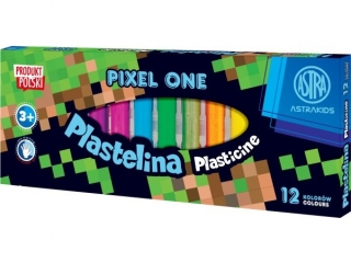 Plastelina ASTRA Pixel One 12 kolor�w