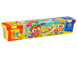 Ciastolina Masa plastyczna Frutolina ASTRAFUN - Pastel 5 szt x 100 g  (2+1)