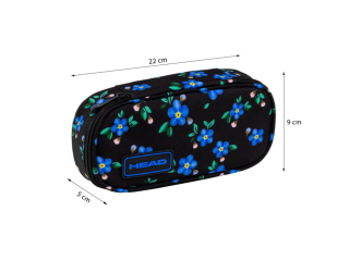 Pi�rnik HEAD BLUE FLOWERS, AC6 [opakowanie=12szt]
