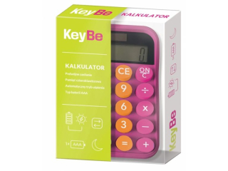 Kalkulator rozm. M KEYBE by ASTRA Neon Line 1 [opakowanie=10szt]