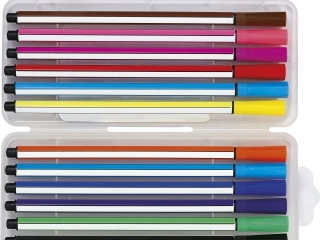 Flamastry heksagonalne Rainbow High 7szt. ASPROM