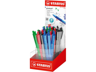 D�ugopis STABILO pointball colorful display 38 szt. NOWO�� 6033/38-1