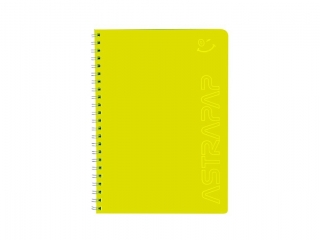 Ko�ozeszyt PP A4 80k. ASTRAPAP Fluo, kratka