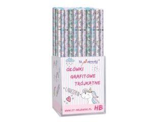 O��wki tr�jk�tne ST.MAJEWSKi HB, 72 szt. Unicorn