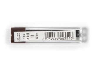 Grafit KOH-I-NOOR kopmlet 12szt. 0,5mm - H