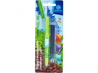 D�ugopis wymazywalny 0,6 mm ASTRAPEN Oops! Pixel One + 2 wk�ady niebieskie - 1+2 szt. blister