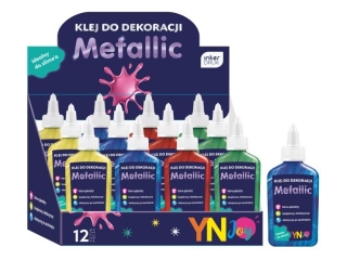 Klej do dekoracji YN JOY Metallic