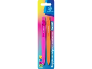 D�ugopis automatyczny ASTRAPEN Diamond Neon 0,7mm - 2 szt. blister