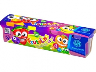 Masa plastyczna Neon Frutolina Astra Fun 4 szt x 100 g