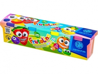 Masa plastyczna Pastel Frutolina Astra Fun 4 szt x 100 g
