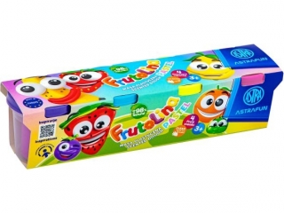 Masa plastyczna Pastel Frutolina Astra Fun 4 szt x 100 g