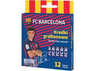 Kredki grafionowe ASTRA FC Barcelona 12 kolor�w