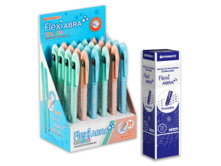 D�ugopisy Flexi Abra Colour Pastel 24 szt. + 20 wk�ad�w PENMATE ZESTAW PROMOCYJNY