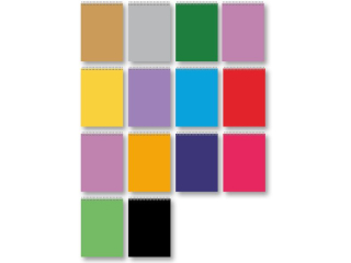 Ko�obrulion B5 80k. PENMATE kolor, spirala na kr�tszym boku, G�ADKI