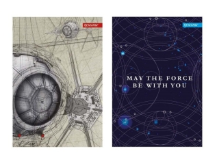 Brulion mi�kka oprawa A5 96k. BENIAMIN Star Wars, kratka