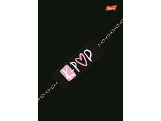 Zeszyt A4 60 kartek krata ok�adka laminowana lakier miejscowy UV 70 g/m2 K-POP VIBES [opakowanie=10szt]