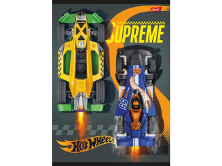 Zeszyt  A4 32 kartki krata ok�adka laminowana 70 g/m2 HOT WHEELS [opakowanie=15szt]
