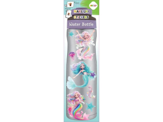 Naklejki WATER BOTTLE - Magical Sirens, 83x286 mm, Happy Color [opakowanie=5szt]