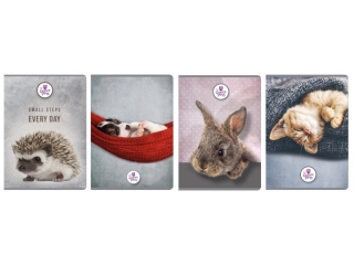 Brulion mi�kka oprawa A5 96k. BENIAMIN The Sweet Pets - Kot,