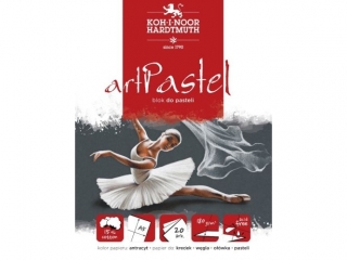 BLOK DO PASTELI ARTPASTEL  ANTRACYT  A5 20 KARTEK 180 G. 15% BAWE�NY