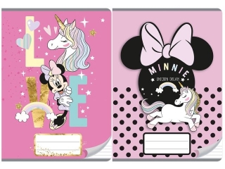 ZESZYT A5/32k. Linia / MINNIE MOUSE  Beniamin 2021 Dost�pne Od: 2021-04-26  [opakowanie=10 szt]